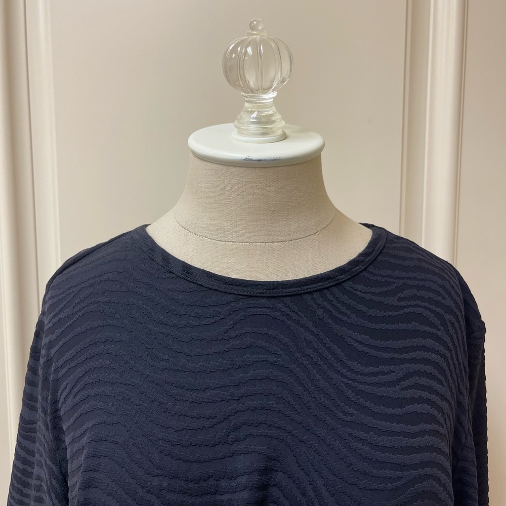 J McLaughlin Black Animal Print Blouse - Picture 4 of 6